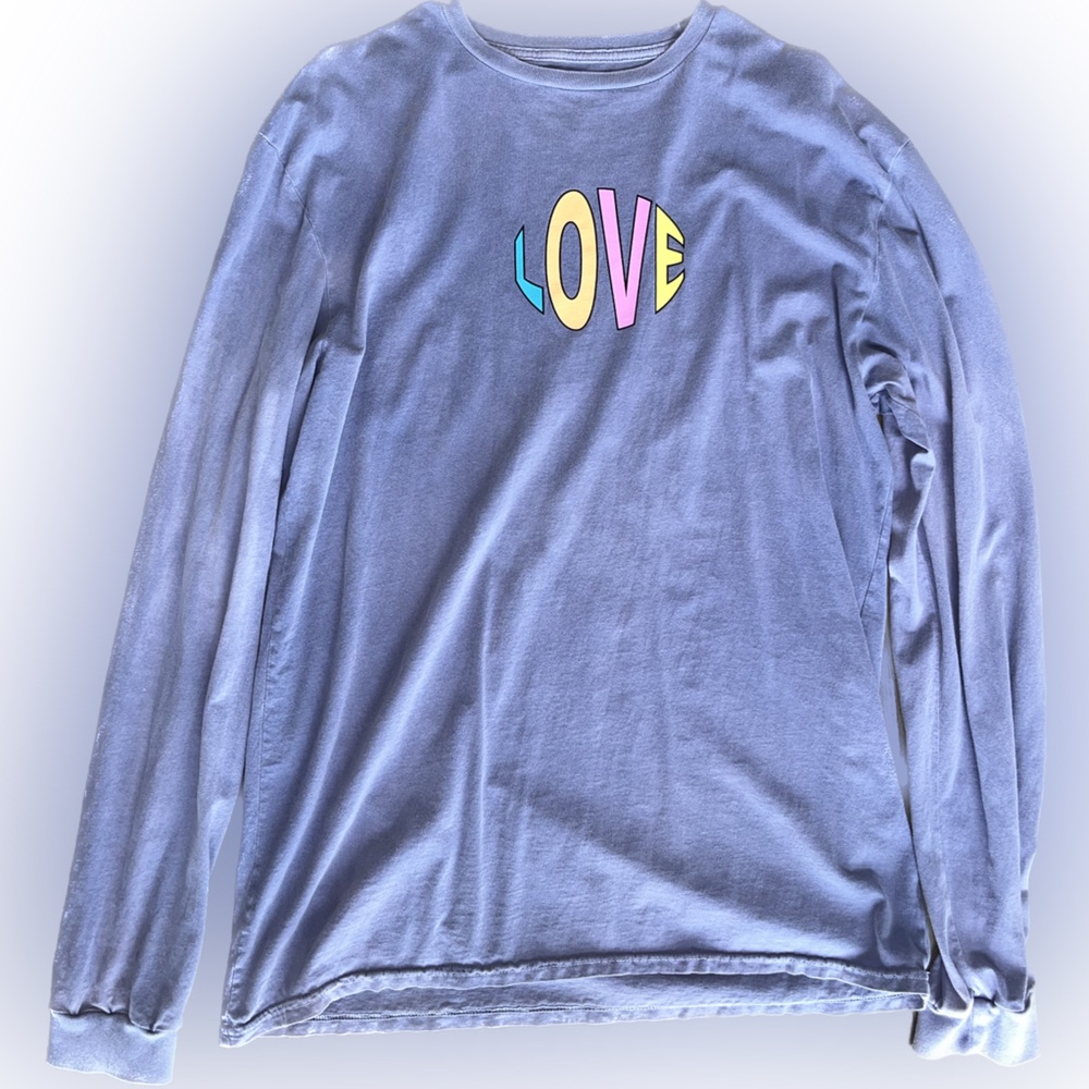 Pacsun “love” graphic long sleeve